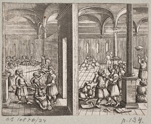 Illustratie bij Adam Olearius, "Persianischer Rosenthal von einem Sinnreichen Poeten Schich Saadi", Schleswig 1660