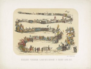 Neerlands Verlossing 1 April 1572. Herdacht te Utrecht 1 April 1872
