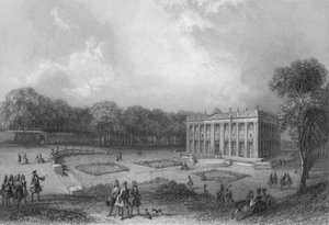 Het Petit Trianon, 1839 door J. P. Heath