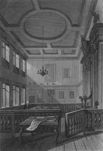 Interieur van het Herald