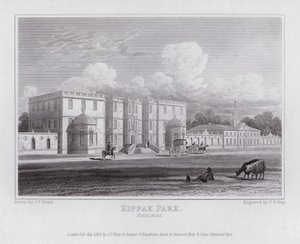 Kippax Park, Yorkshire door John Preston Neale