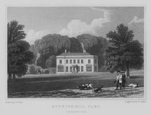 Sunning-Hill Park, Berkshire door John Preston Neale