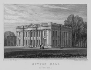 Sutton Hall, Derbyshire