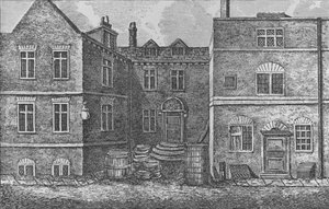 Monteagle House, nabij St. Saviours Church, Southwark