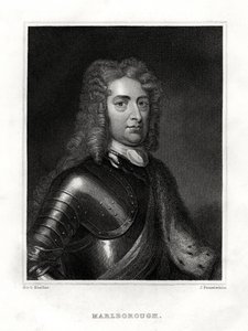 John Churchill, de hertog van Marlborough, Engelse soldaat, 1860 door J. Posselwhite