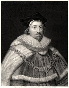 Sir Edward Coke, Recorder van Londen door J. Posselwhite