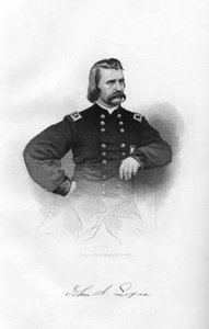 John Alexander Logan, Unie soldaat en politicus, 1862-1867 door J. Rogers