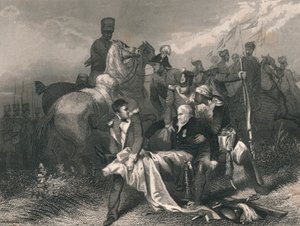 Generaal-majoor Sir R. H. Sale... Dodelijk gewond in de Slag bij Moodkee... door J. Rogers