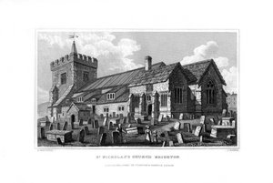St. Nicolaaskerk, Brighton, East Sussex, 1829