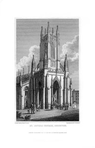 St. Peters Kerk, Brighton, East Sussex, 1829