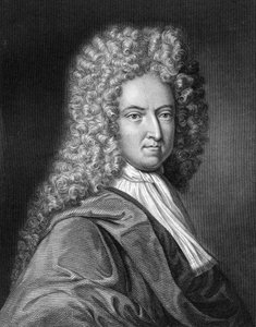 Daniel Defoe, Engelse schrijver en journalist, 1836 door J. Thomson