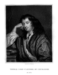 Thomas Clifford, 1e Baron Clifford van Chudleigh, Engelse staatsman en politicus, 1828