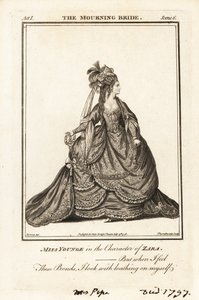 Miss Elizabeth Younge in de rol van Zara in William Congreve