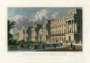 Cumberland Terrace, Regents Park, Londen, 1827