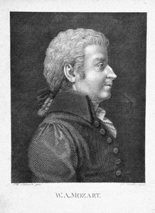 Wolfgang Amadeus Mozart, ca. 1825