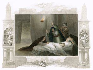 Plaag in Egypte door J. West