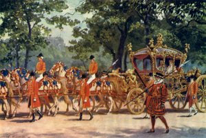 De kroningskoets, kroningsprocessie van koning Edward VII