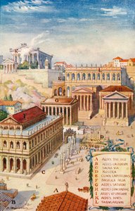 Het Romeinse Rijk - Romeins Forum door J. Williamson