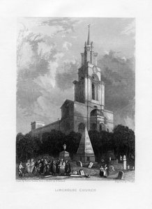 Limehouse Kerk, Londen, 19e eeuw