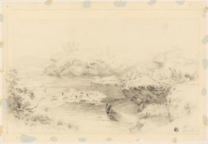 Vijver met Waterlelies door Jabez Bligh