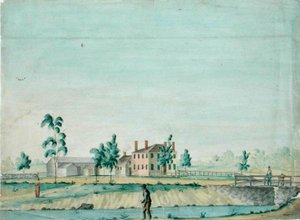 William Rogers Huis, Billerica, Massachusetts, ca. 1820 door Jabez Ward Barton