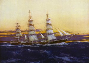 Clipper schepen: Cedric de Saks door Jack Spurling