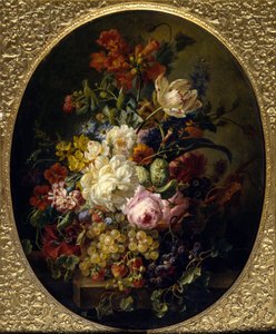 Bloemen en vruchten