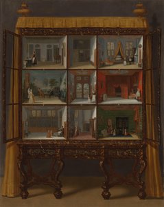Poppenhuis van Petronella Oortman door Jacob Appel (I)