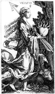 Venus, ca. 1520s, 1849 door Jacob Binck