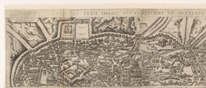 Plattegrond van Rome ten tijde van keizer Augustus