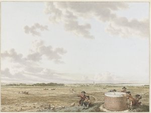 Gezicht van de Tafelberg bij Blaricum, met links Craayloos