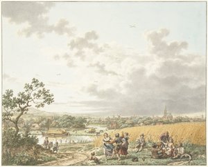 Zomer, middag en lucht De vier seizoenen, tijden van de dag en elementen (serietitel)