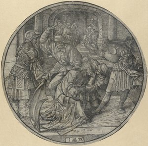 Bespotting van Christus door Jacob Cornelisz van Oostsanen