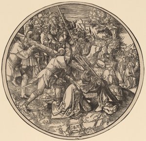 Christus Draagt het Kruis door Jacob Cornelisz van Oostsanen