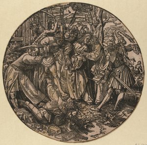 De Judaskus De Ronde Passie (serie titel) door Jacob Cornelisz van Oostsanen