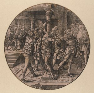 Geseling van Christus door Jacob Cornelisz van Oostsanen