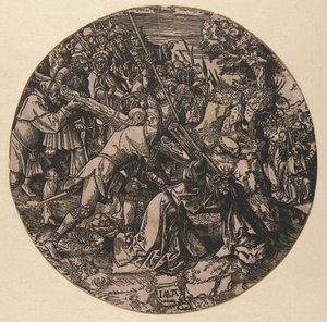Kruisdraging door Jacob Cornelisz van Oostsanen