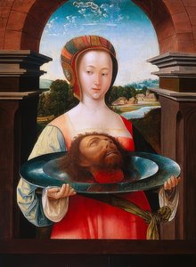 Salome met het hoofd van Johannes de Doper. 1524 door Jacob Cornelisz van Oostsanen