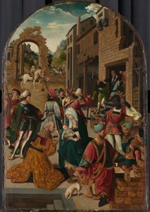 De aanbidding der wijzen, ca. 1510 door Jacob Cornelisz van Oostsanen