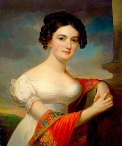 Julianna Hazlehurst, ca. 1820 door Jacob Eichholtz