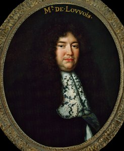 Portret van François Michel Le Tellier, Markies van Louvois door Jacob Ferdinand Voet