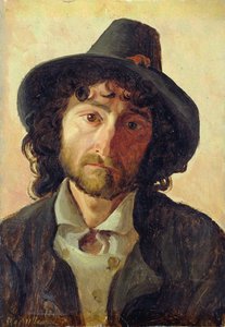 Hoofd van een man, 1841 door Jacob Gensler