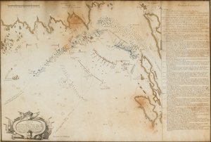 De Slag bij Viborg Bay, 1790 kaart, 1790 door Jacob Gillberg