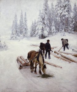 Hout verplaatsen door Jacob Gloersen