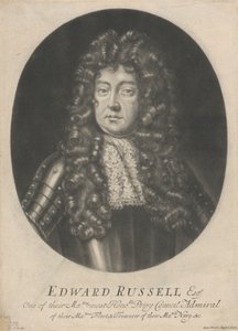 Edward Russell, graaf van Orford door Jacob Gole