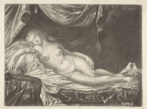 Slapende Venus door Jacob Gole