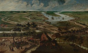 Kiel bij Antwerpen door Jacob Grimmer