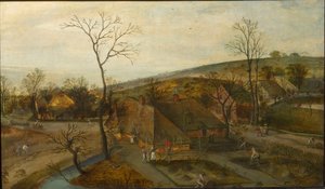 De Vier Jaargetijden: Lente door Jacob Grimmer