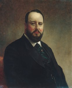 Joseph W. Drexel, 1877 door Jacob Hart Lazarus