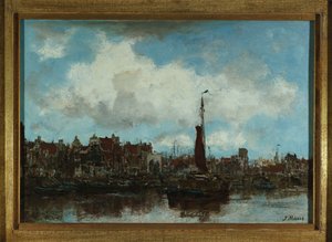 Een uitzicht op Amsterdam